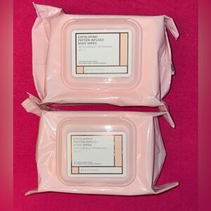 BeautyBio Exfoliating Peptide-Infused Body Wipes (2 packs)